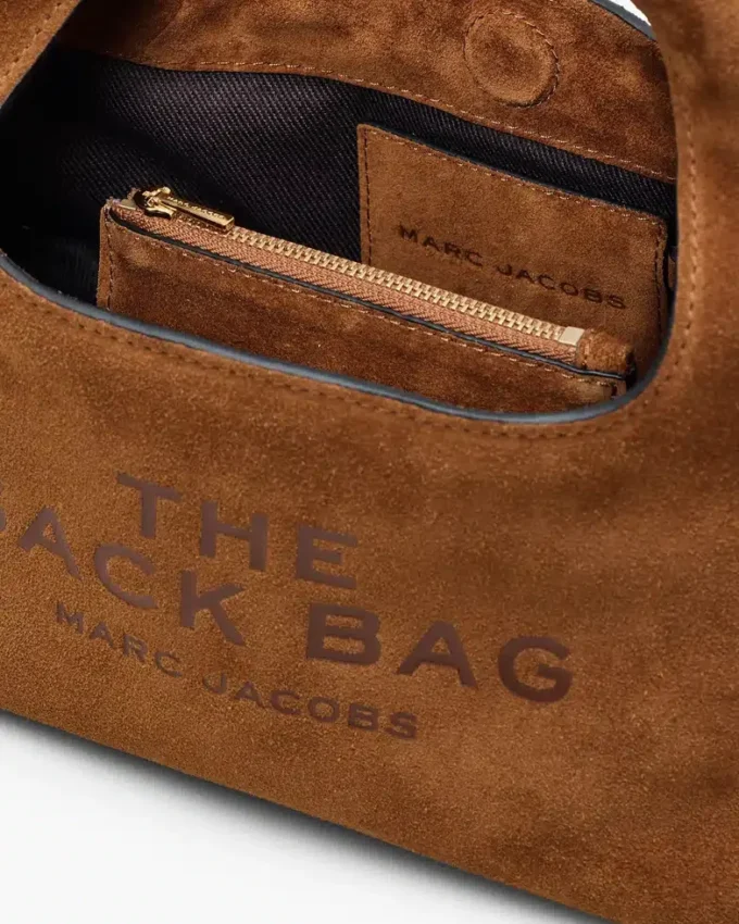 The mini Sack Bag in pelle scamosciata The mini Sack Bag in pelle scamosciata
