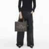 The Monogram Jacquard Medium Tote Bag