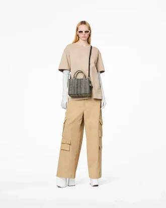 The Monogram Leather Small Tote Bag The Monogram Leather Small Tote Bag