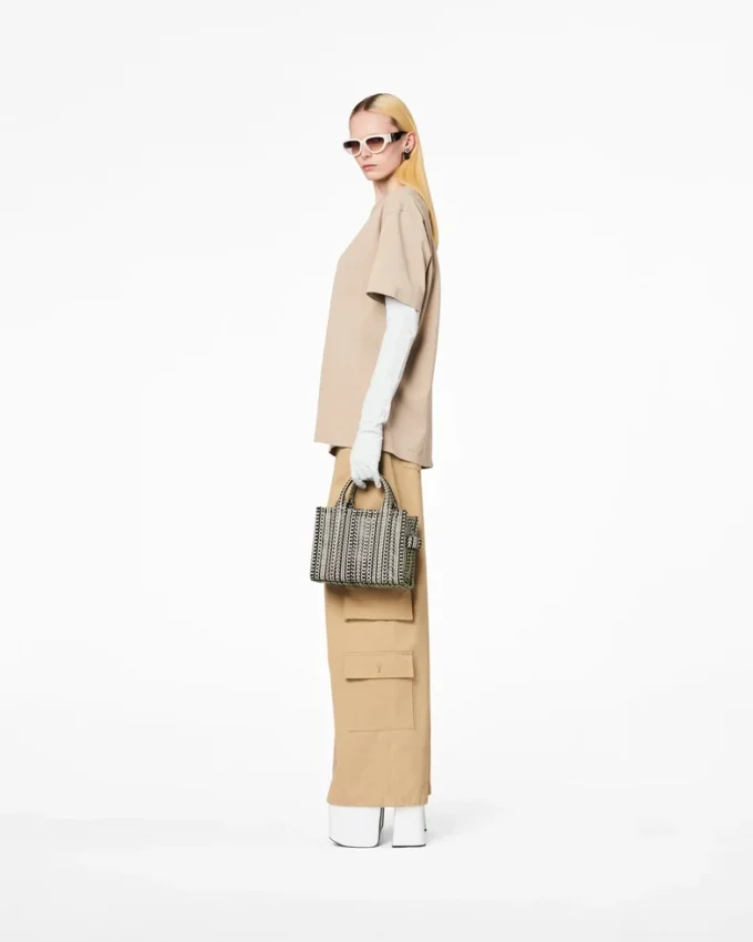 The Monogram Leather Small Tote Bag The Monogram Leather Small Tote Bag