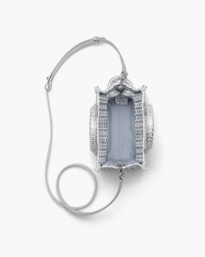 The Monogram Metallic Crossbody Tote Bag