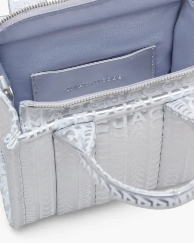 The Monogram Metallic Crossbody Tote Bag