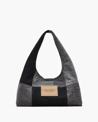 The Patchwork Denim Sack Bag