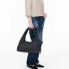The Sack Bag in nylon con fiocco