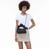 The Sack Bag mini in nylon con fiocco