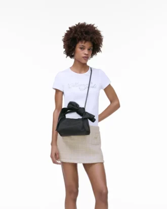 The Sack Bag mini in nylon con fiocco
