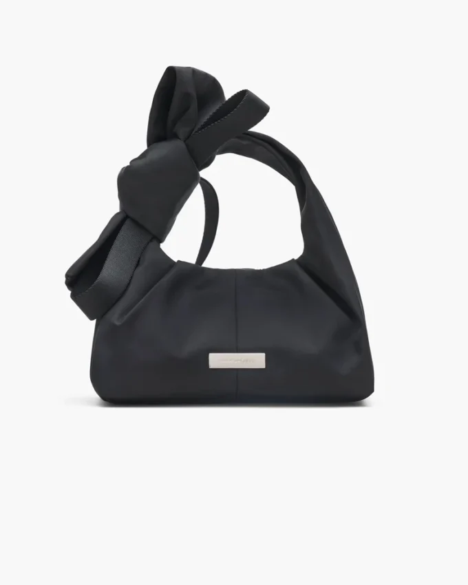 The Sack Bag mini in nylon con fiocco