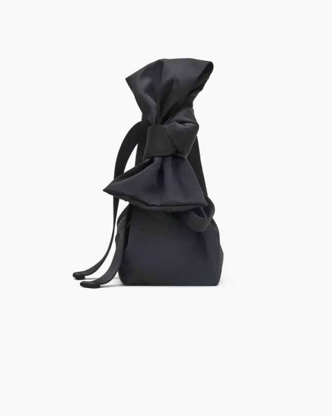 The Sack Bag mini in nylon con fiocco