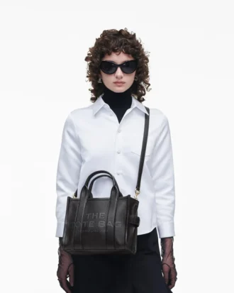The small Tote Bag in leather The small Tote Bag in leather
