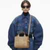 The small Tote Bag in leather The small Tote Bag in leather