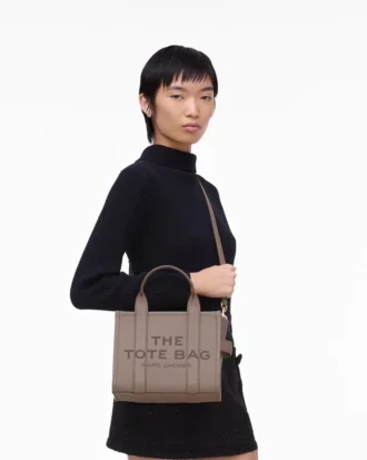 The small Tote Bag in leather The small Tote Bag in leather
