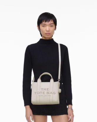 The small Tote Bag in leather