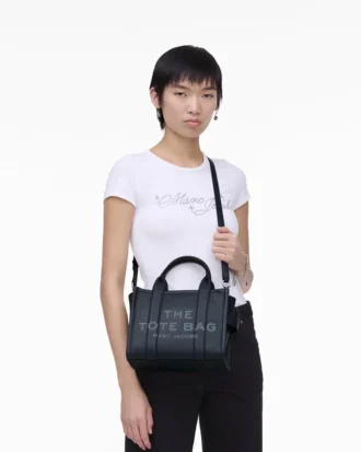The small Tote Bag in leather