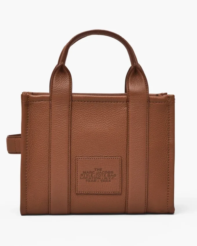 The small Tote Bag in leather The small Tote Bag in leather