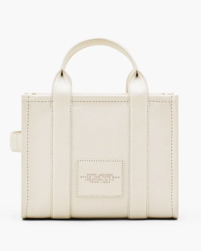The small Tote Bag in leather The small Tote Bag in leather