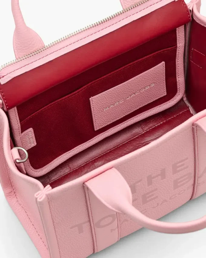 The small Tote Bag in leather The small Tote Bag in leather