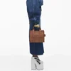 The small Tote Bag in leather The small Tote Bag in leather