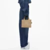 The small Tote Bag in leather The small Tote Bag in leather