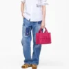 The small Tote Bag in leather The small Tote Bag in leather