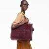 The Tote Bag grande in pelle scamosciata The Tote Bag grande in pelle scamosciata