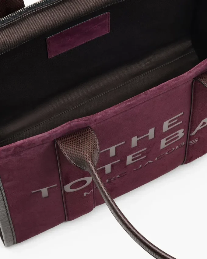The Tote Bag grande in pelle scamosciata The Tote Bag grande in pelle scamosciata