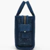 The Tote Bag in denim con cristalli The Tote Bag in denim con cristalli