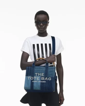 The Tote Bag media in denim The Tote Bag media in denim