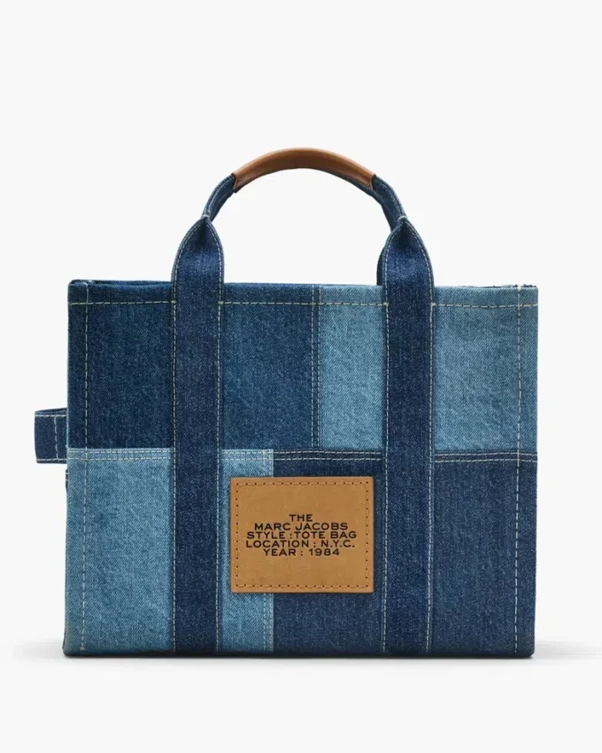The Tote Bag media in denim The Tote Bag media in denim