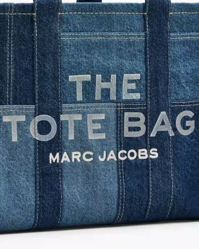 The Tote Bag media in denim The Tote Bag media in denim