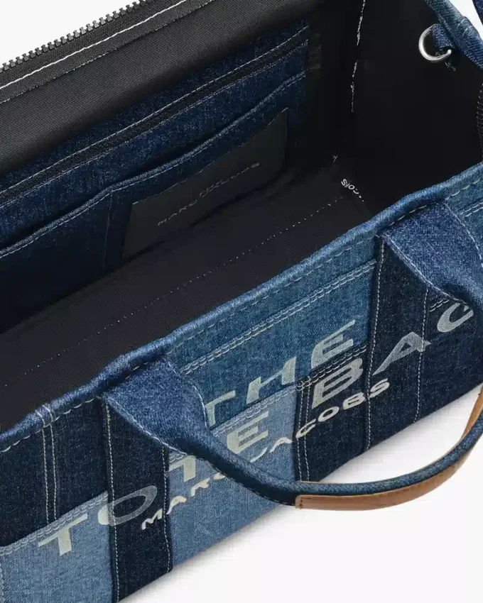 The Tote Bag media in denim The Tote Bag media in denim