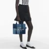 The Tote Bag media in denim The Tote Bag media in denim