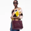The Tote Bag media in pelle scamosciata The Tote Bag media in pelle scamosciata