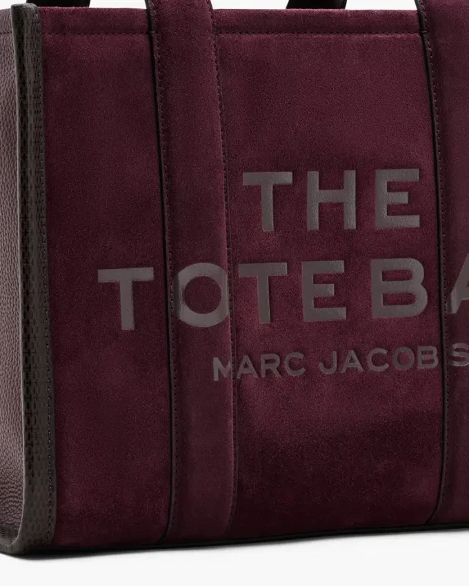 The Tote Bag media in pelle scamosciata The Tote Bag media in pelle scamosciata
