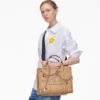 The Tote Bag media in tela con charm Trompe L’Oeil The Tote Bag media in tela con charm Trompe L’Oeil