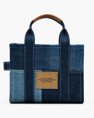The Tote Bag piccola in denim The Tote Bag piccola in denim