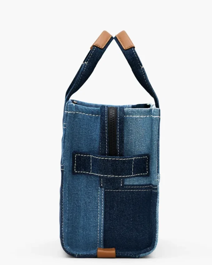The Tote Bag piccola in denim The Tote Bag piccola in denim