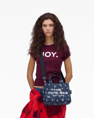 The Tote Bag piccola in tela Bandana The Tote Bag piccola in tela Bandana