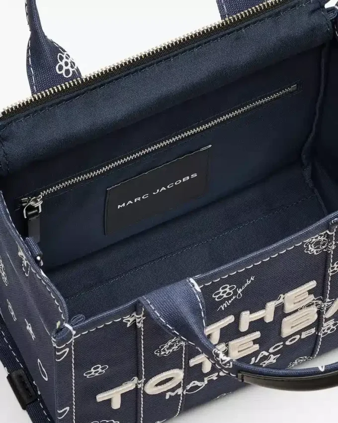 The Tote Bag piccola in tela Bandana The Tote Bag piccola in tela Bandana