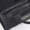 The Tote Bag piccola in tela con cristalli The Tote Bag piccola in tela con cristalli