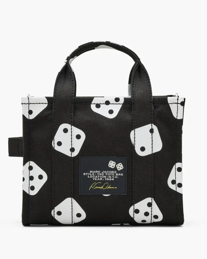 The Tote Bag piccola in tela Derrick Adams X Marc Jacobs
