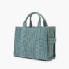 The Washed Monogram Denim Tote Bag The Washed Monogram Denim Tote Bag