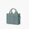 The Washed Monogram Denim Tote Bag The Washed Monogram Denim Tote Bag