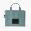 The Washed Monogram Denim Tote Bag The Washed Monogram Denim Tote Bag
