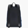 Zaino grande in denim color block Biker