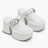 Zoccoli in pelle The J Marc