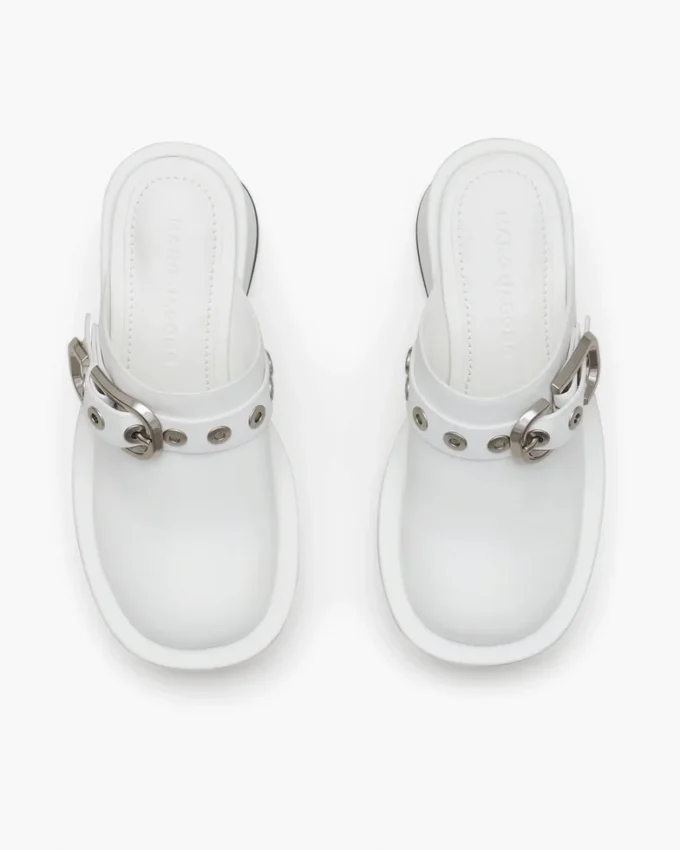 Zoccoli in pelle The J Marc